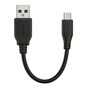 USB A Male to Micro-B (common for Android devices) (23111216)