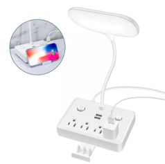 4-Outlet Power Strip with 2 USB-A Ports, LED Indicator, Compact Extension Cord for Home and Office (2360001001)