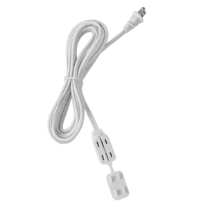 3-outlet white extension cord(23111455)
