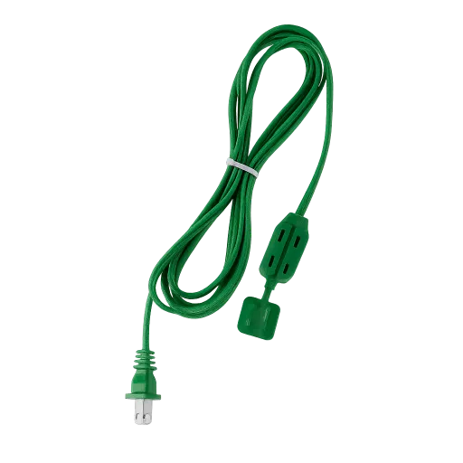 (23111456)3 Outlets Extension Cord (Green) - 0 512x512